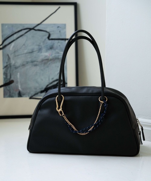 eL】Large Boston Bag/288120（ショルダーバッグ）｜eL（エル）の