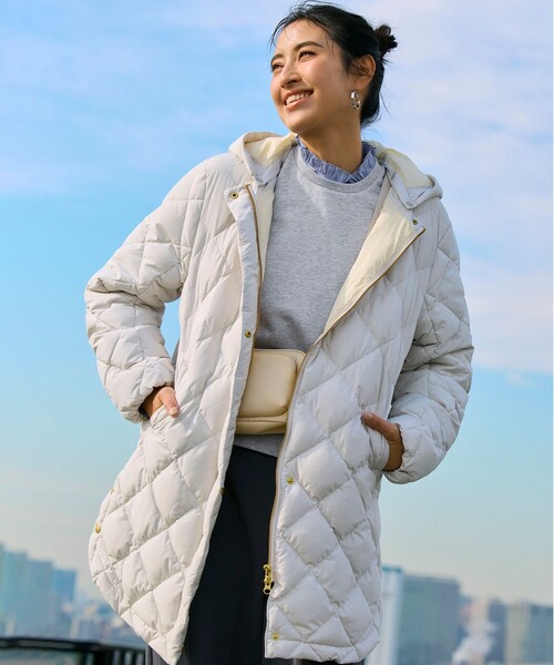 TAION×UNFILO】2WAY キルティングダウン（ダウンジャケット/コート