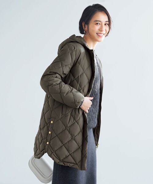 TAION×UNFILO】2WAY キルティングダウン（ダウンジャケット/コート