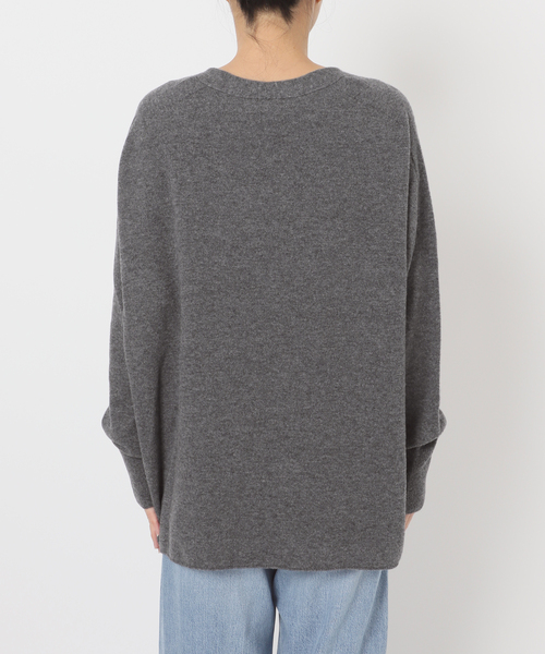 追加》Fineニュージーウール ニュアンス Vプルオーバー（ニット