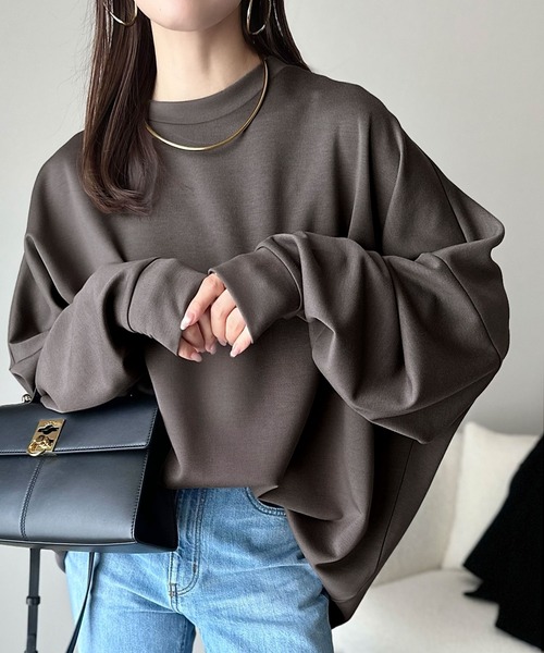 セール】《JaVaジャバ コラボ》上品な抜け感と艶感◎ドルマン