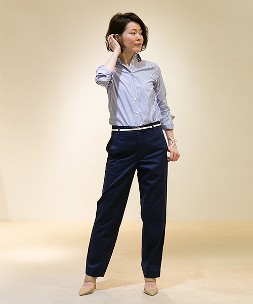 MADISON BLUE（マディソンブルー）の「MADISONBLUE ストライプシャツ