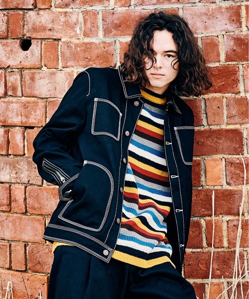 glamb」 デニムジャケット S ブラック メンズglamb（グラム） デニム