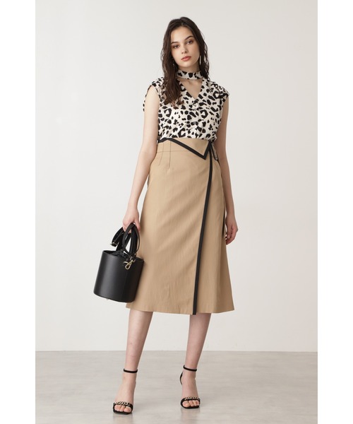 PINKY&DIANNE（ピンキーアンドダイアン）の「アニマルプリントブラウス