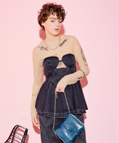 MAISON SPECIAL（メゾンスペシャル）の「デニムビスチェ【MAISON