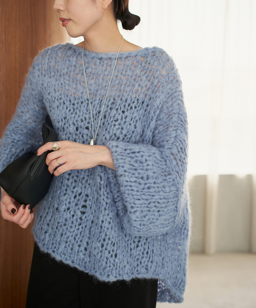 追加》HAND KNIT ジャンボタム プルオーバー（ニット/セーター