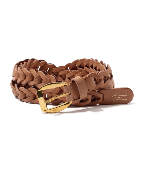 セール】il micio レザーメッシュベルト（ベルト）｜il micio（イル