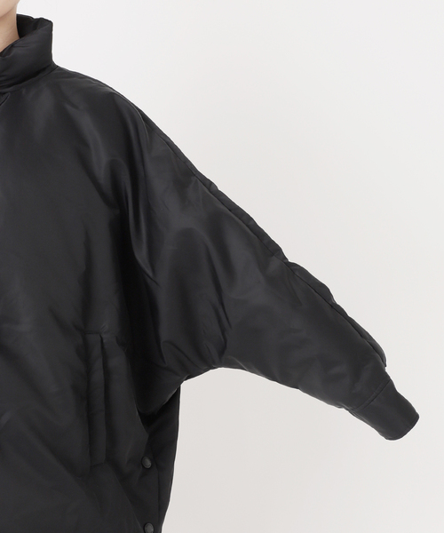 BERENICE】ブラックオーバーダウンジャケット（ダウンジャケット