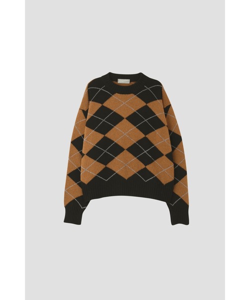 MARGARET HOWELL（マーガレットハウエル）の「MERINO CASHMERE ARGYLE