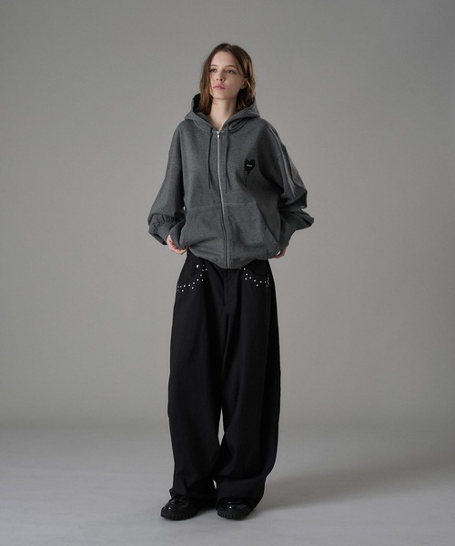 26SS HEART LOGO FULL-ZIP HOODIE / ハートロゴフルジップフーディ