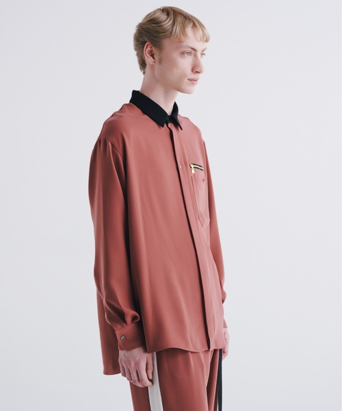 CULLNI（クルニ）の「23-AW-007 Bi Color Doule Pocket Shirt（シャツ