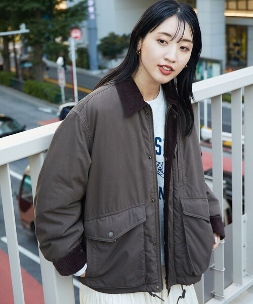 FREAK'S STORE（フリークスストア）の「襟コーデュロイ切り替え