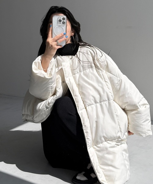 wee9s（ウィークス）の「【選べるポケット】perfect silhouette down