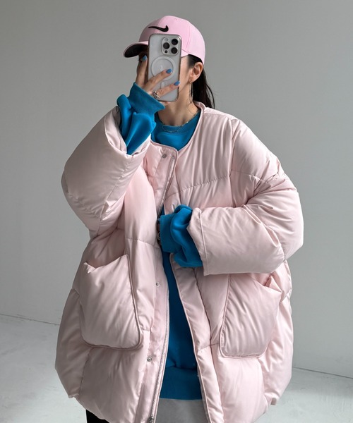 wee9s（ウィークス）の「【選べるポケット】perfect silhouette down