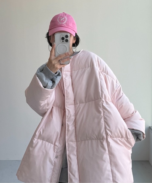 wee9s（ウィークス）の「【選べるポケット】perfect silhouette down