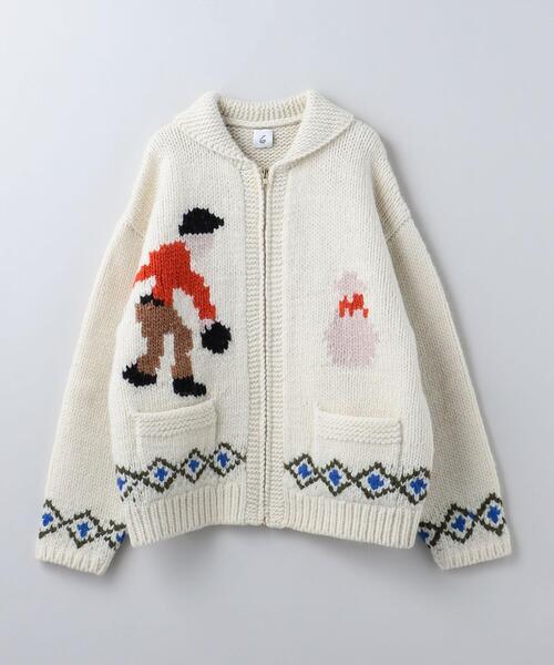 6（ロク）の「＜6(ROKU)＞カウチン ジャケット（その他アウター）」 - WEAR