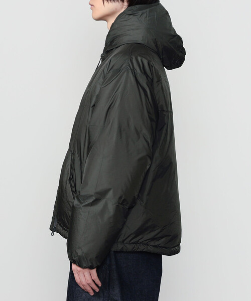 Gymphlex | ナイロン フードダウンジャケット MEN（ダウンジャケット