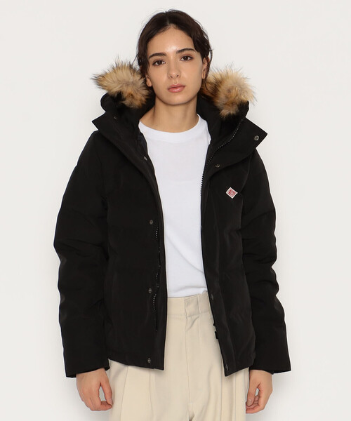 WOMEN'S FAUX FUR HOODED DOWN JACKET（ダウンジャケット/コート