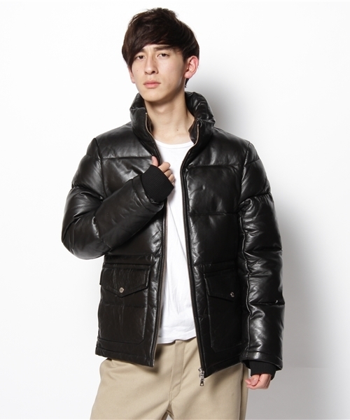 Lui's（ルイス）の「□ﾚｻﾞｰﾀﾞｳﾝJKT（ダウンジャケット/コート）」 - WEAR