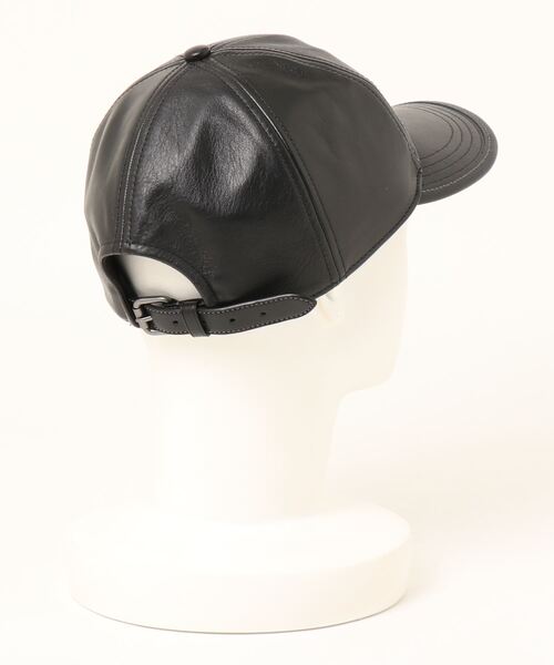 コーチ COACH ベースボール キャップ ウィズ レザー ブリム本革 美品