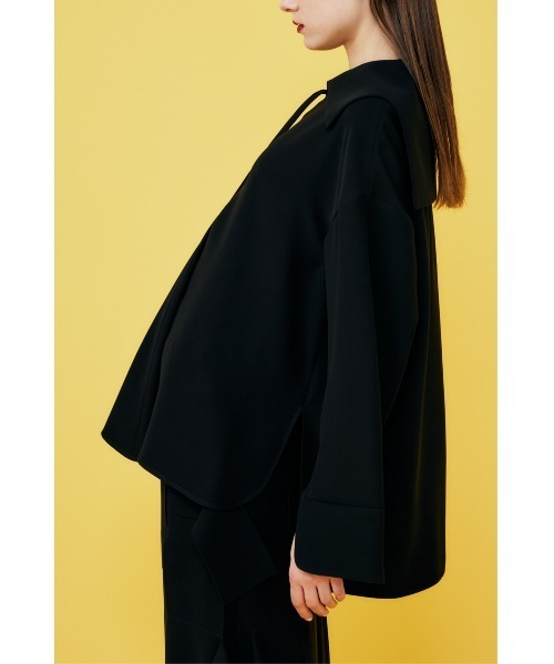 ENFOLD（エンフォルド）の「PEツイル セーラーカラープルオーバー