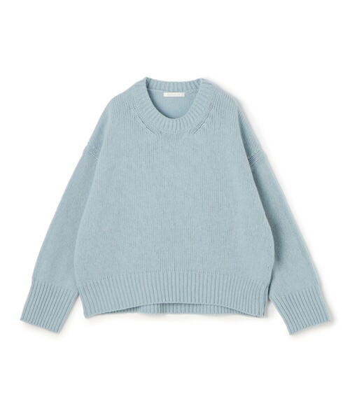 ファインウール クルーネックプルオーバー（ニット/セーター
