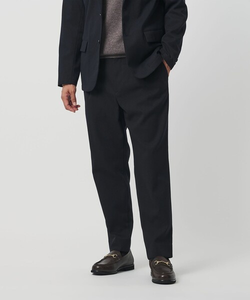 セール】エコフルフラン 1プリーツ テーパード パンツ NO.5