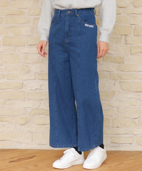 ペイントデイジーデニム パンツ（デニムパンツ）｜MARY QUANT（マリー