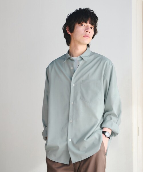 ウォッシャブル トロ ジャストルーズ シャツ -ストレッチ-（シャツ