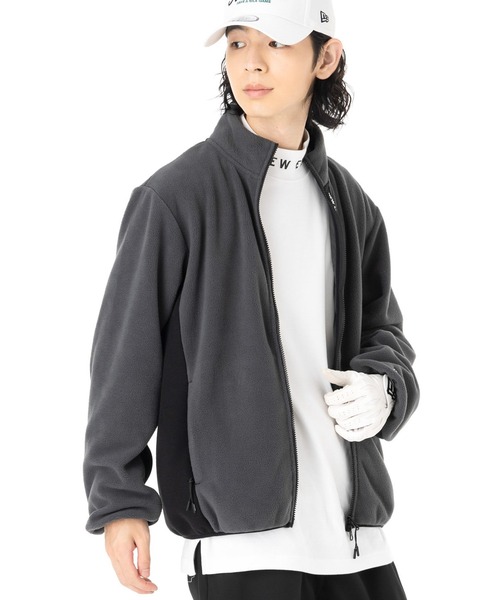 ニューエラ ゴルフ ジャケット フリースフルジップ（その他アウター