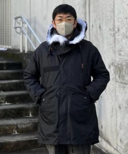 セール】アメリカ軍M-65ミリタリーモッズコート（モッズコート）｜8