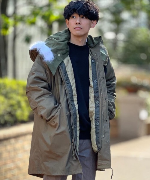 セール】アメリカ軍M-65ミリタリーモッズコート（モッズコート）｜8