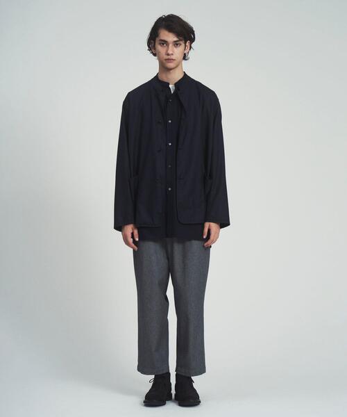 HEUGN（ユーゲン）の「＜HEUGN (ユーゲン) ＞【別注】Wool Rob/シャツ