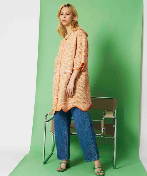 High Waist Cocoon Denim Pants/ハイウエストコクーンデニム【MAISON