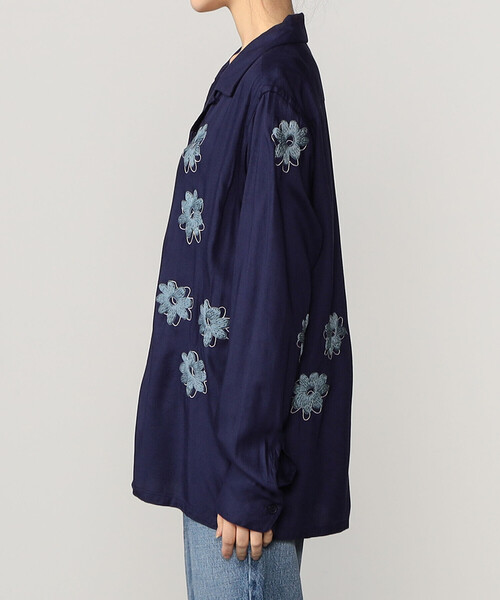 NOMA t.d.（ノーマティーディー）の「NOMA t.d. | 刺繍オープンカラー