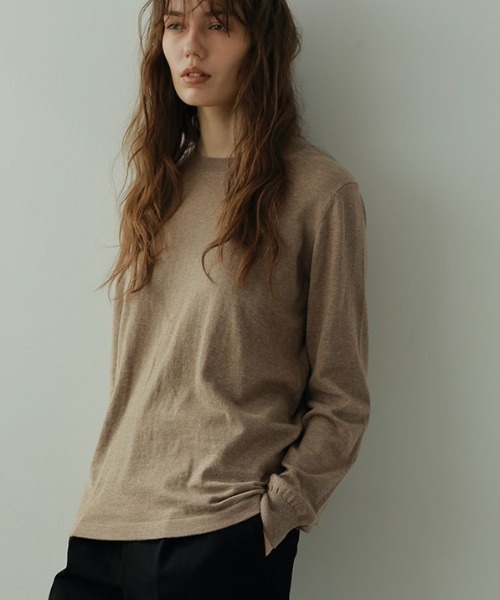 ETRE TOKYO（エトレトウキョウ）の「コットンカシミヤハイゲージニット