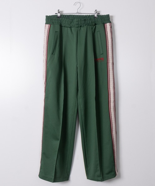 3】〔THRASHER/スラッシャー〕サイドライン ワイドトラックパンツ