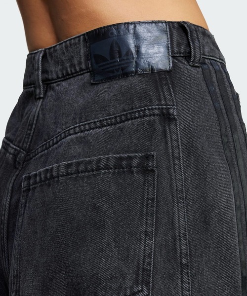 Adilenium シーズン 3 バナナフィット ウォッシュドデニムパンツ