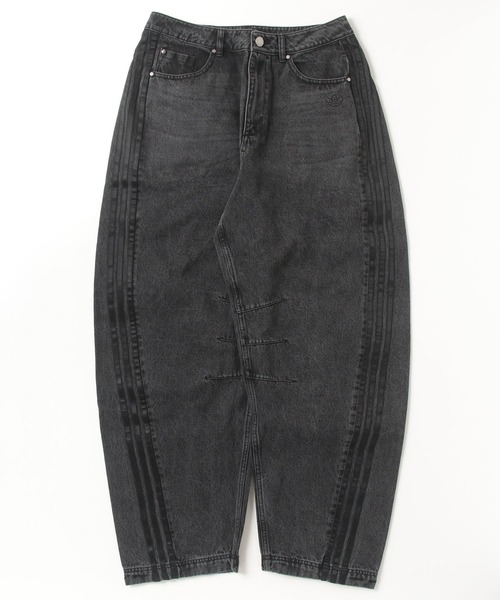 Adilenium シーズン 3 バナナフィット ウォッシュドデニムパンツ