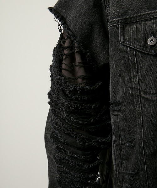 GRANCY（グランシー）の「【GRANCY】Sweat Docking Design Damage