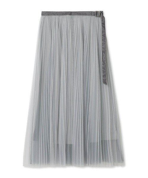 FRAY I.D（フレイアイディー）の「プリーツチュールスカート（スカート