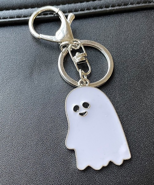 オバケモチーフ メタルキーホルダー（キーホルダー）｜SPINNS