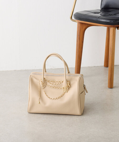 シュリンクリンボストンバッグ/レザー/軽量（ボストンバッグ