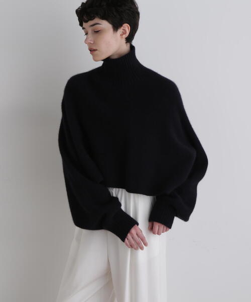 ◇フォックス混ハイネックニット（ニット/セーター）｜LE PHIL