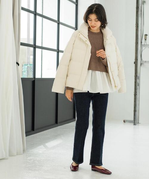 セール】撥水ショートダウン【防風/抗菌防臭/洗濯機洗い可】《SS～LL