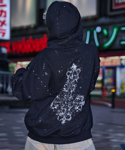 A'GEM/9 × .kom 『A'GEM/9/エージェムナイン』 ラメ飛ばしジップ