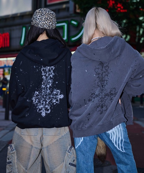 A'GEM/9 × .kom 『A'GEM/9/エージェムナイン』 ラメ飛ばしジップ