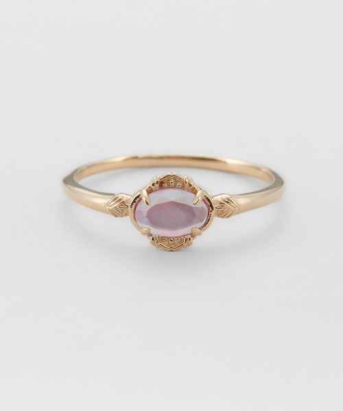 agete（アガット）の「K10ルビーシェルリング（リング）」 - WEAR