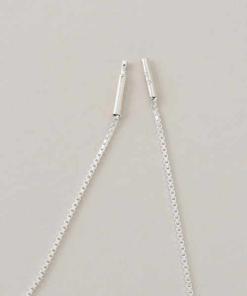 セール】SASKIA DIEZ/サスキア ディツ FINE NECKLACE CUBIC (シルバー