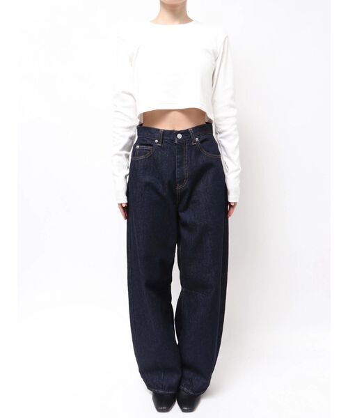 Ungrid（アングリッド）の「カーブルーズデニム（デニムパンツ）」 - WEAR